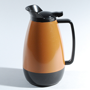 Details about   New Vtg 18oz THEROM SERV INSULATED COFFEE POT BEVERAGE PITCHER COPPER BLACK USA 