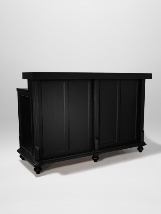 French Country Bar Black West Coast Event Productions, Inc.