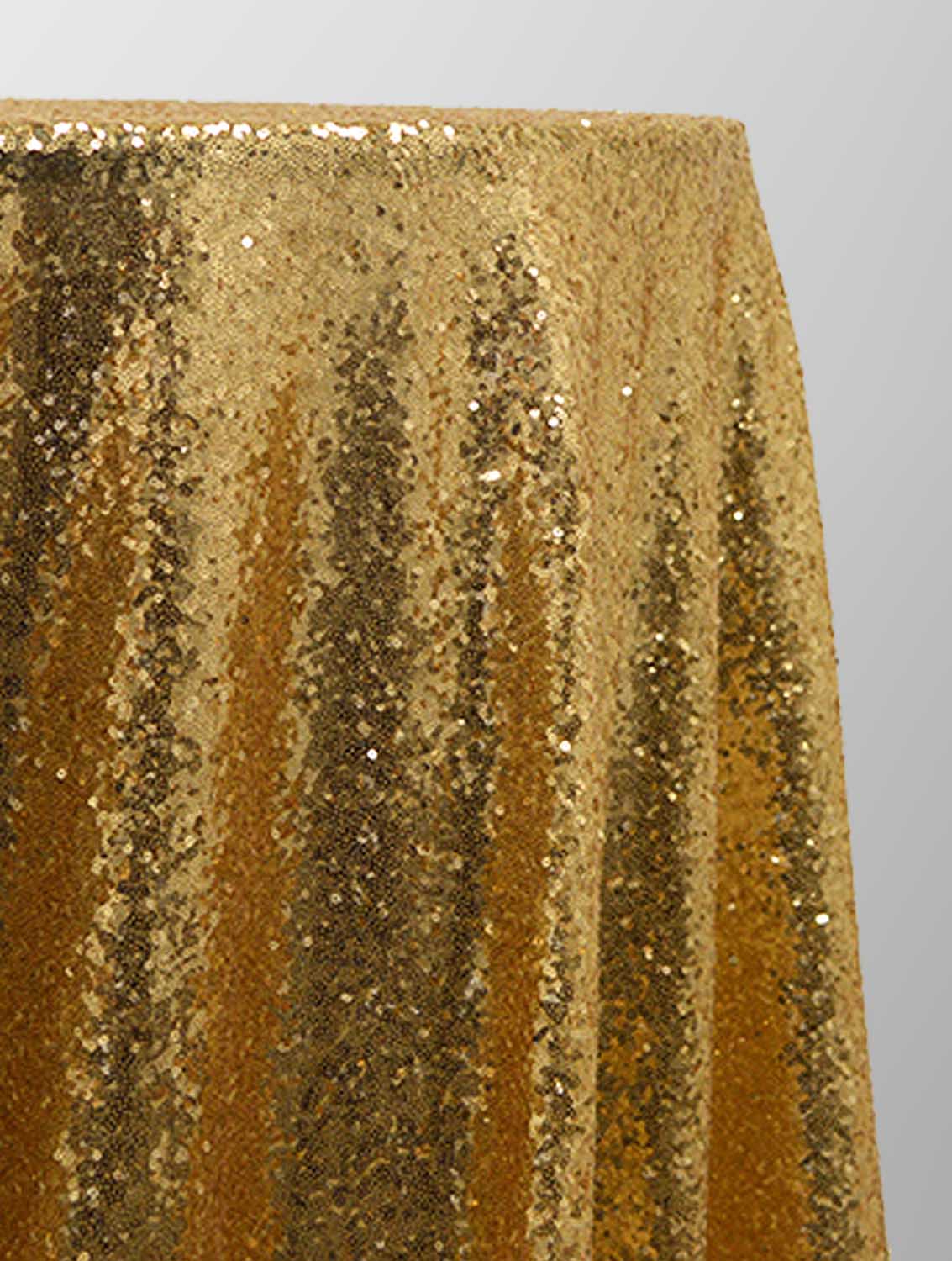 Gold Sequin Linens - On Call Event Rentals