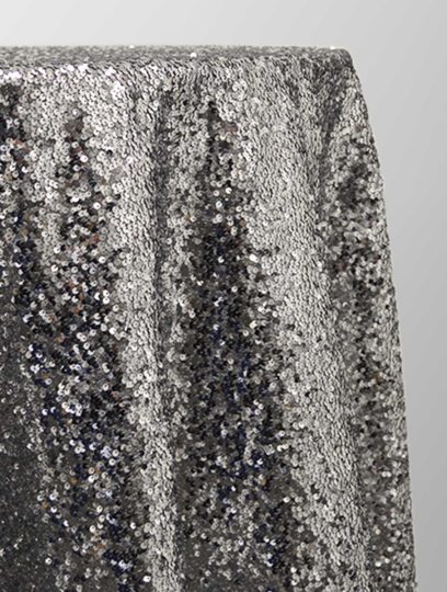 silver sequin