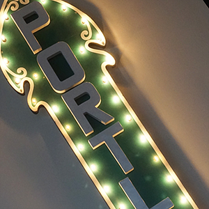 Portland Sign - West Coast Event Productions, Inc.