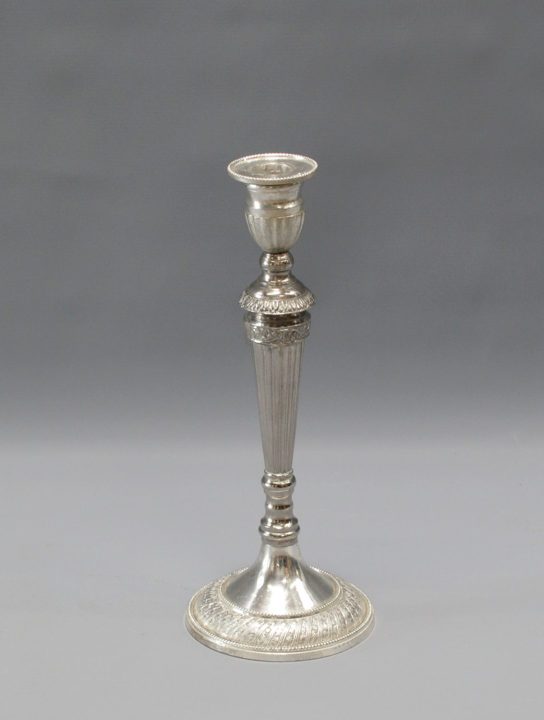 Silverplate Candlestick - West Coast Event Productions, Inc.