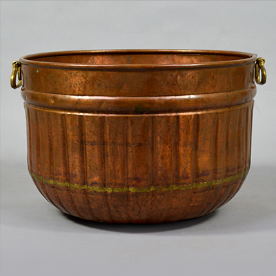 Ribbed Copper Pot - West Coast Event Productions, Inc.