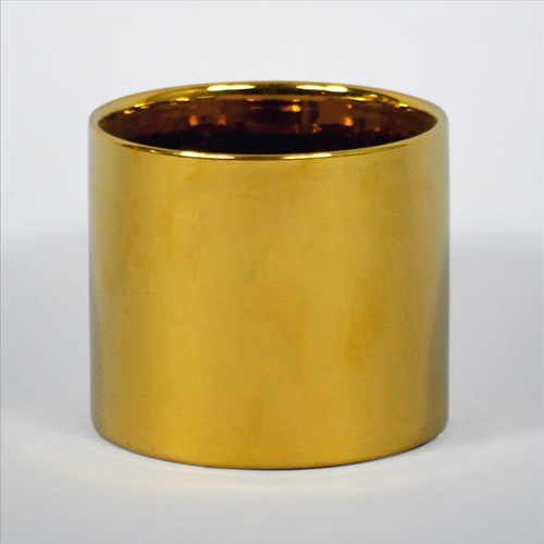 Ceramic Gold Cylinder - West Coast Event Productions, Inc.