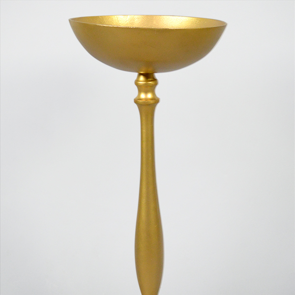 Tall Gold Pedestal Vase West Coast Event Productions, Inc.