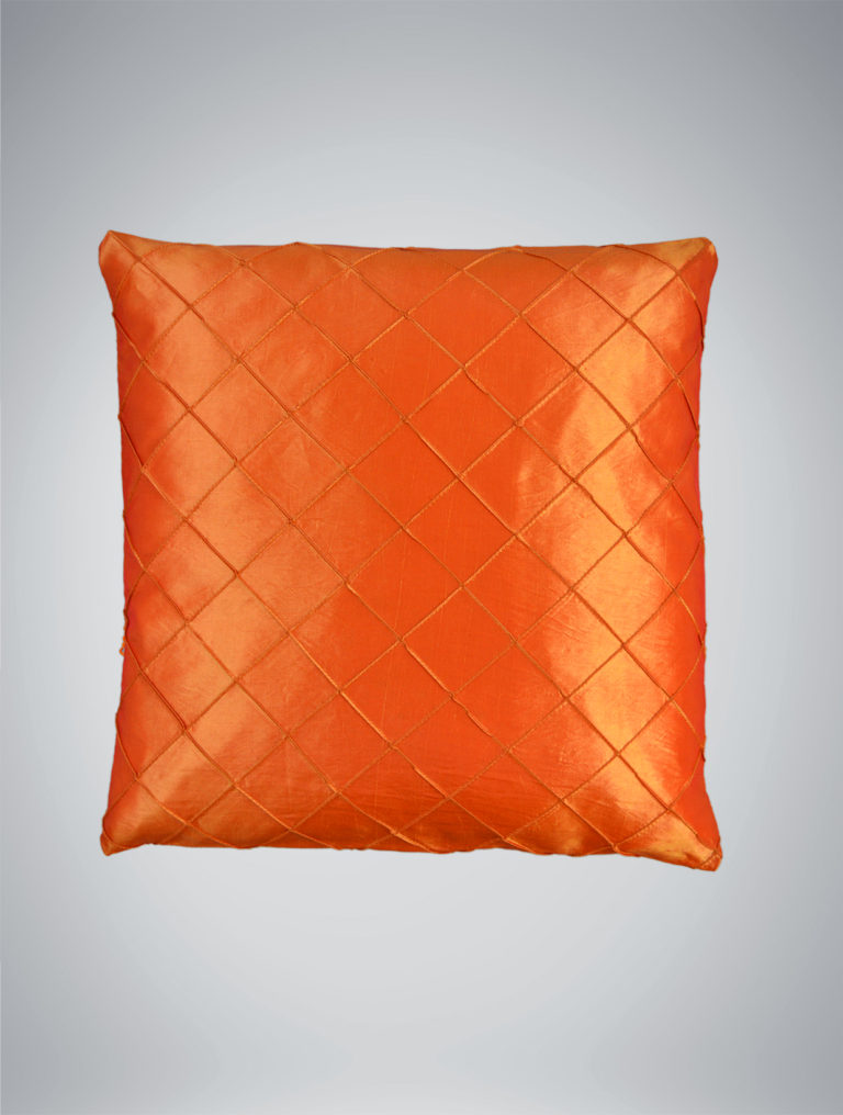 Orange Pintuck Pillow West Coast Event Productions, Inc.