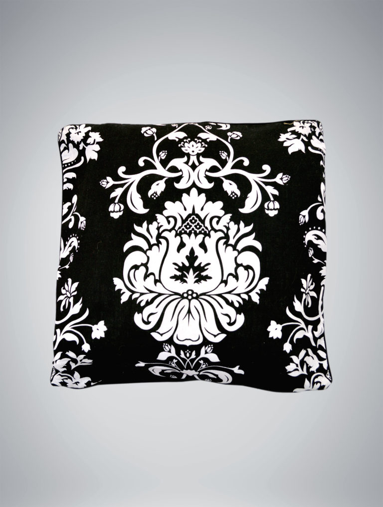 Black and White Damask Pillow West Coast Event Productions, Inc.