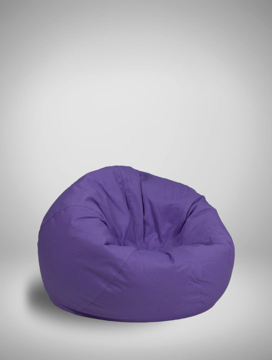 Purple Vinyl Bean Bag - West Coast Event Productions, Inc.