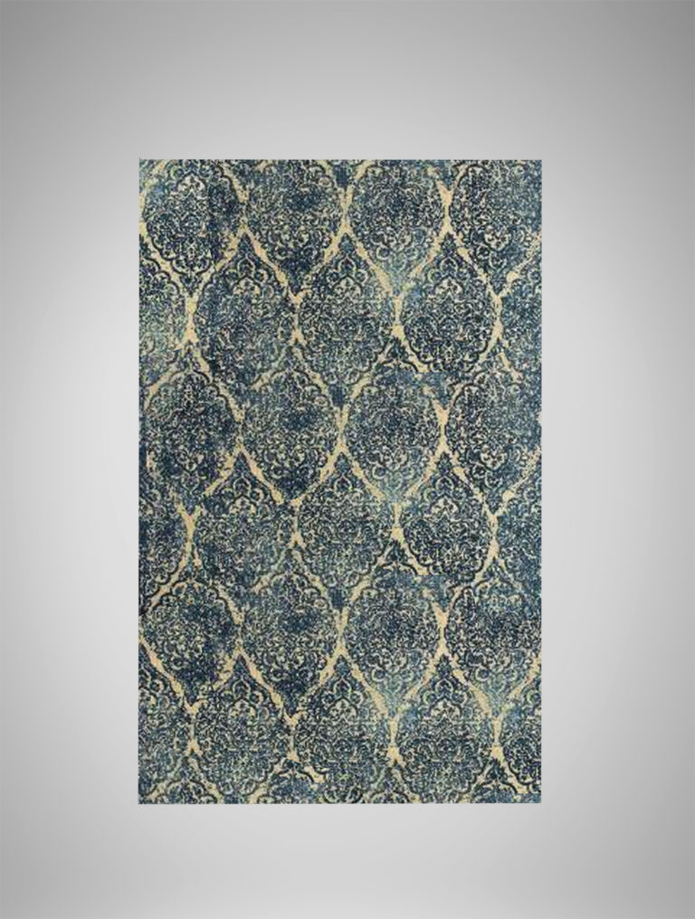 Blue Medallion Area Rug West Coast Event Productions, Inc.