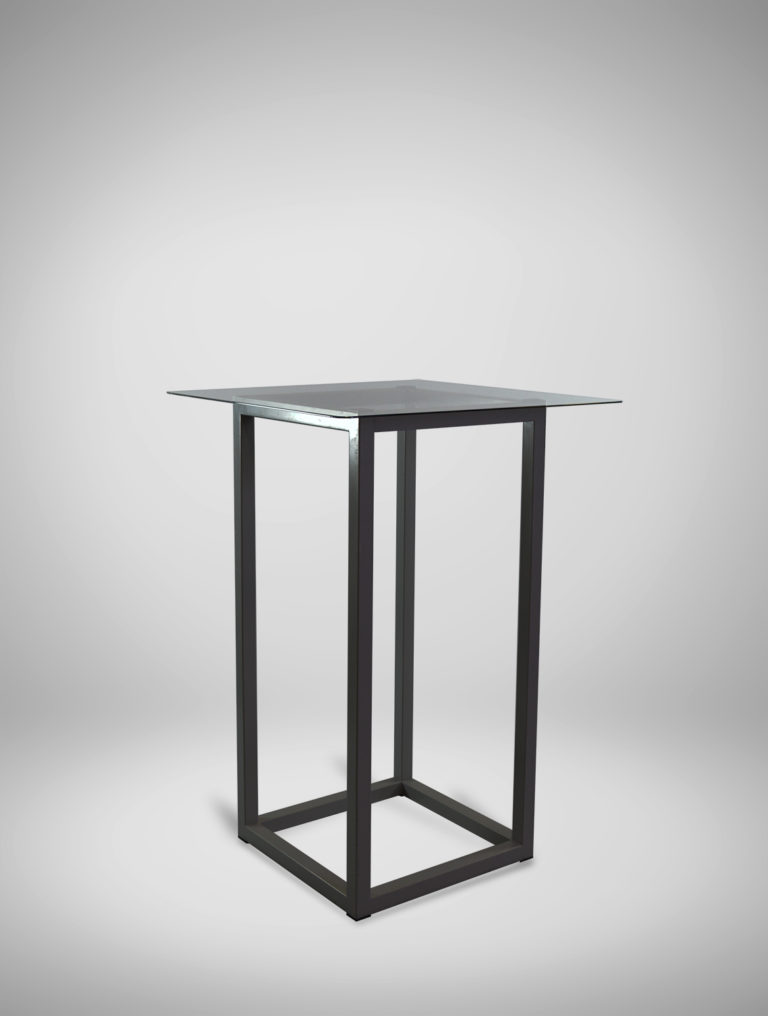 Black Steel Frame Tables West Coast Event Productions, Inc.